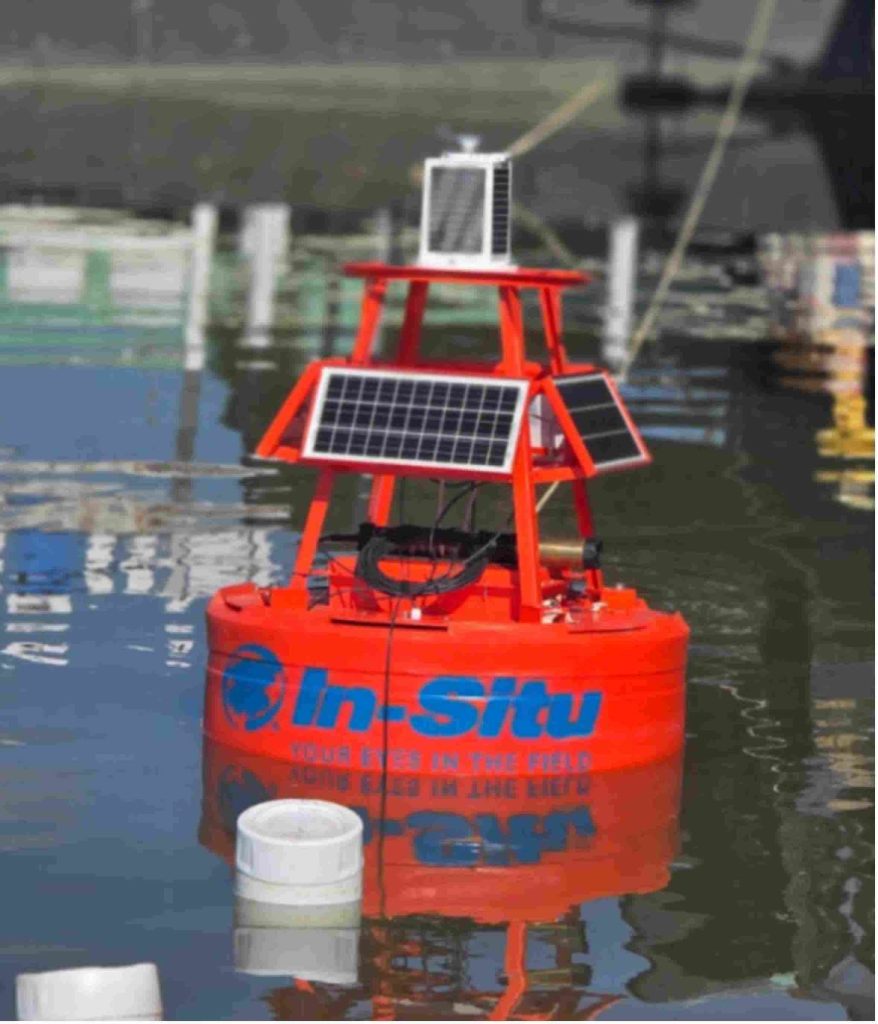Water Quality Buoy Setups in Shallow Tidal Zones